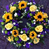 Sunflower Wreath